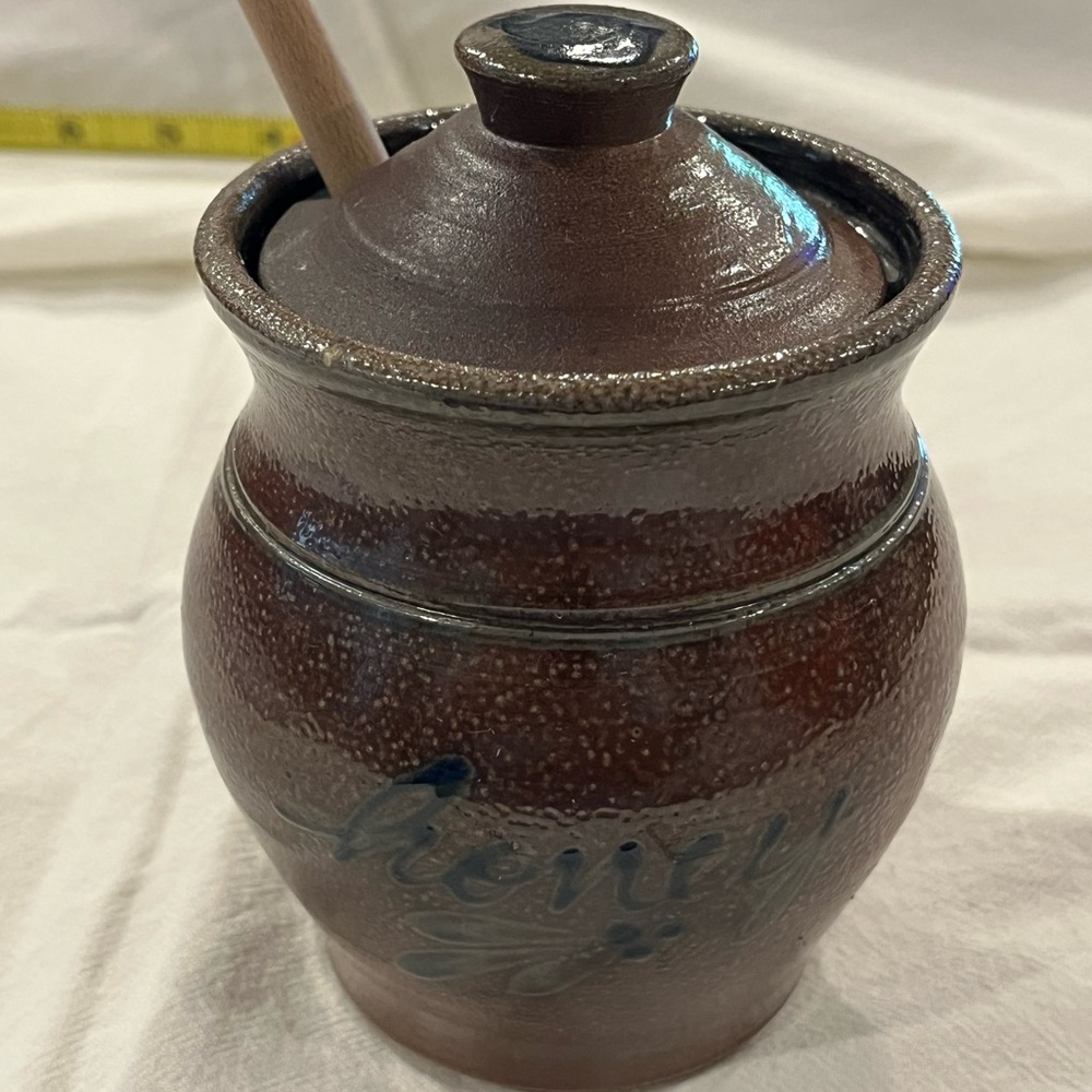 Rowe Pottery Honey Pot